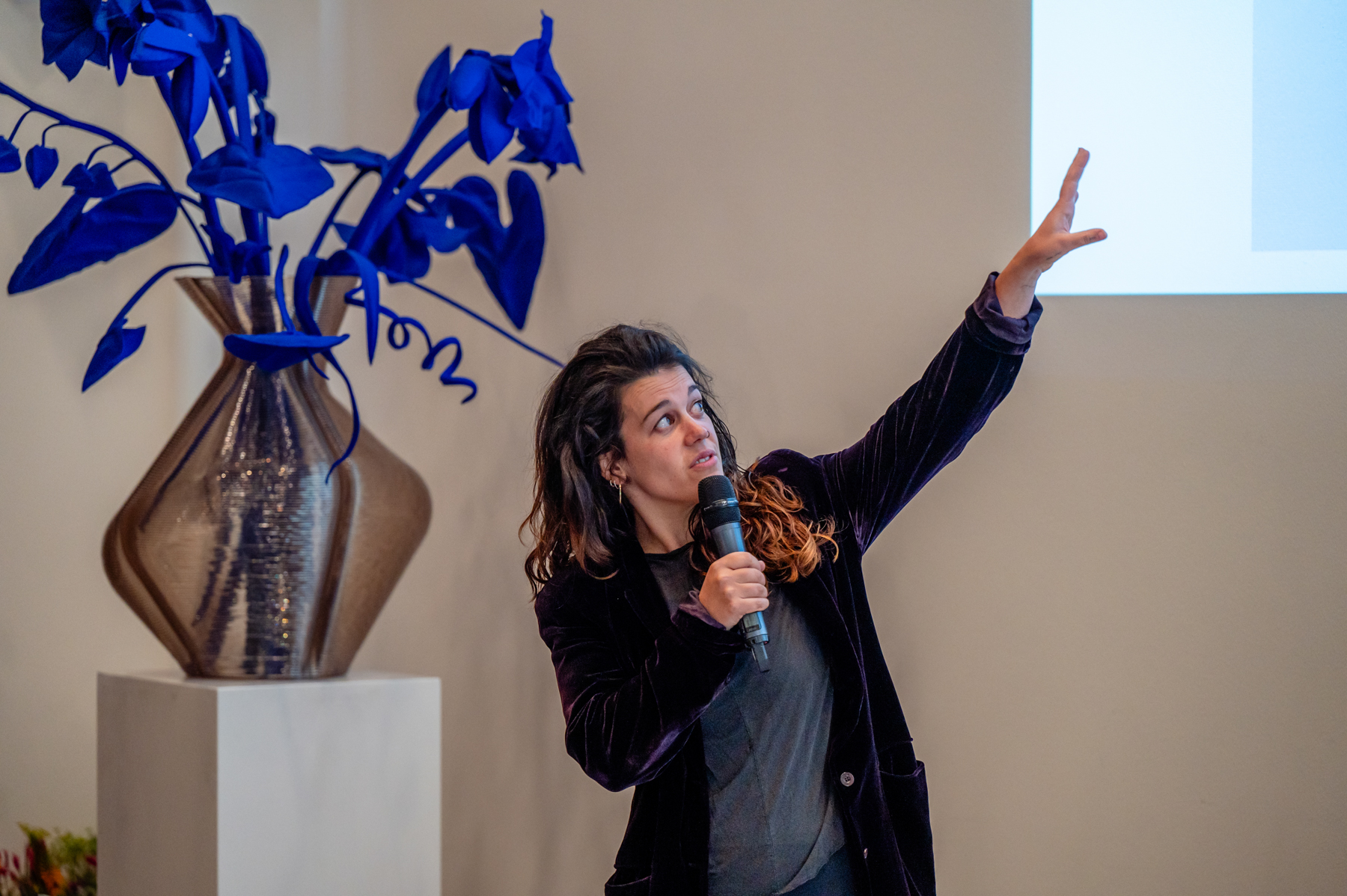 Cecilia Rebergen presenteert haar onderzoeksvoorstel